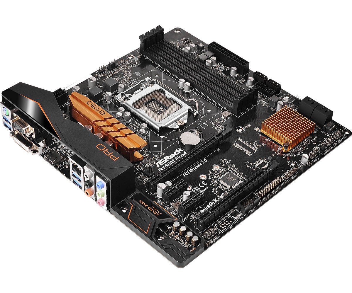 Asrock b150m hds какие процессоры поддерживает